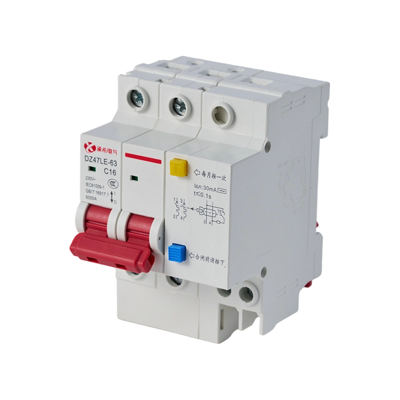 DZ47LE-63 D20 Disyuntor miniatura de fuga