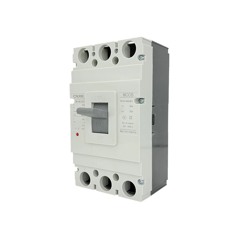 Disyuntor de caja moldeada CHM1-400L/3340, 400A, capacidad de ruptura de 50kA, protección de distribución de energía trifásica