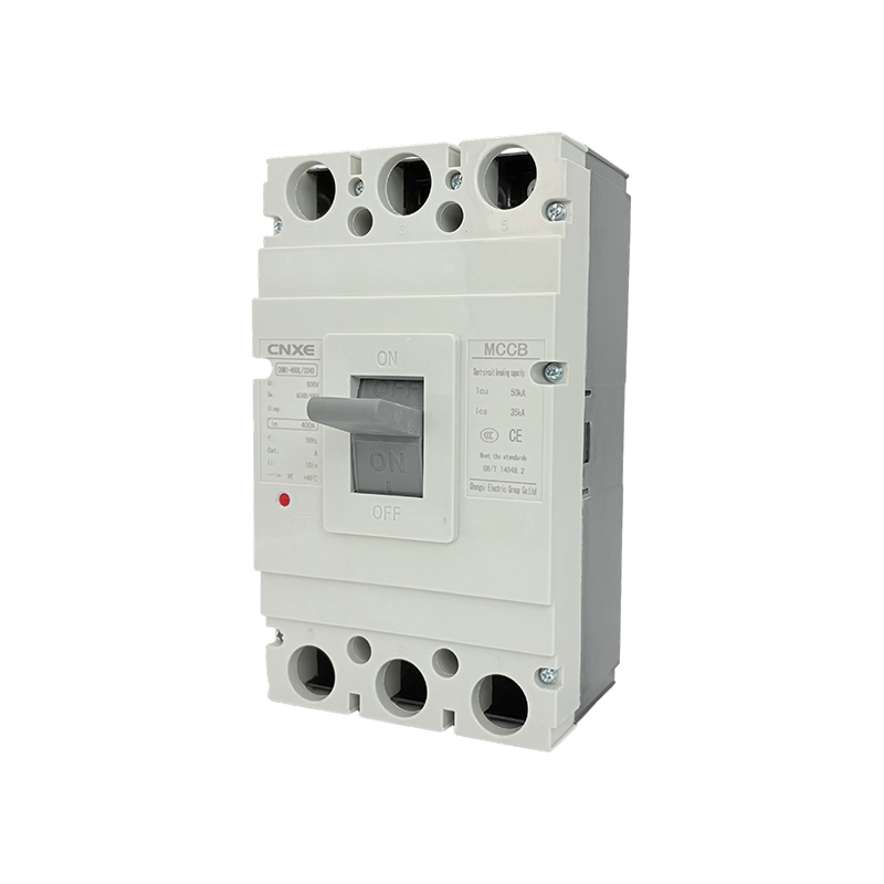 Disyuntor de caja moldeada CHM1-400L/3340, 400A, capacidad de ruptura de 50kA, protección de distribución de energía trifásica