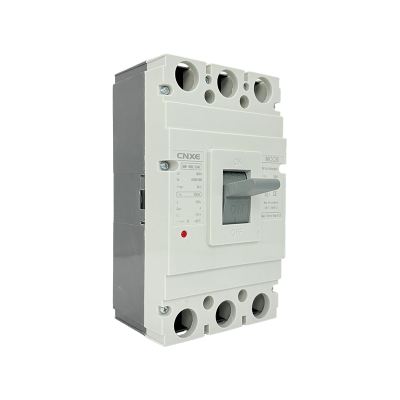 Disyuntor de caja moldeada CHM1-400L/3340, 400A, capacidad de ruptura de 50kA, protección de distribución de energía trifásica