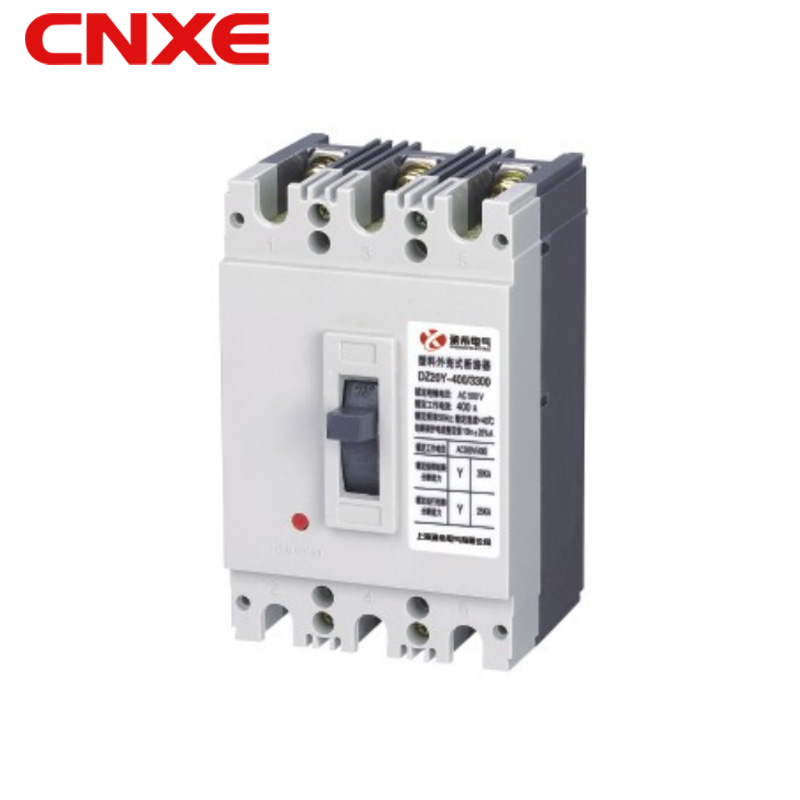 Serie DZ20 Disyuntores de caja moldeada con carcasa plástica de alta resistencia y retardante de llama