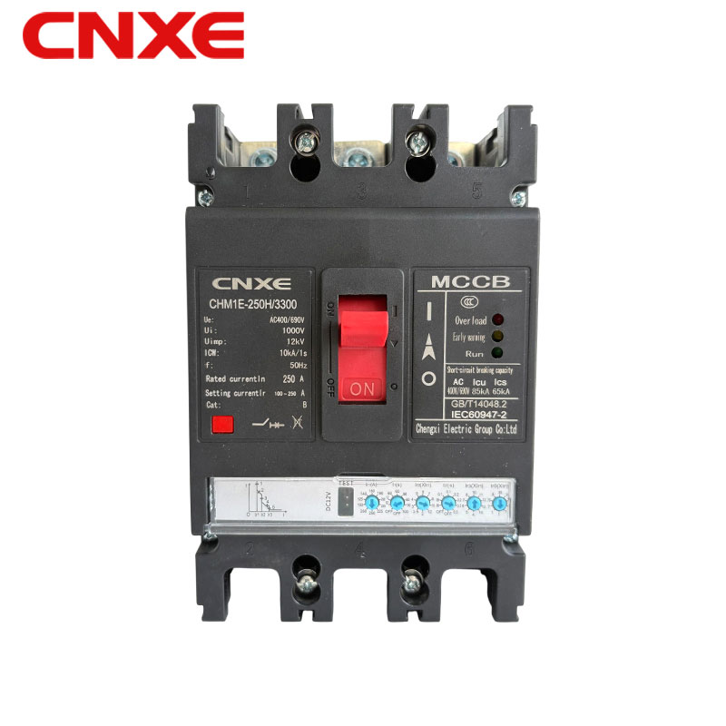 CHM1E-250H 3300 Disyuntor electrónico de caja moldeada