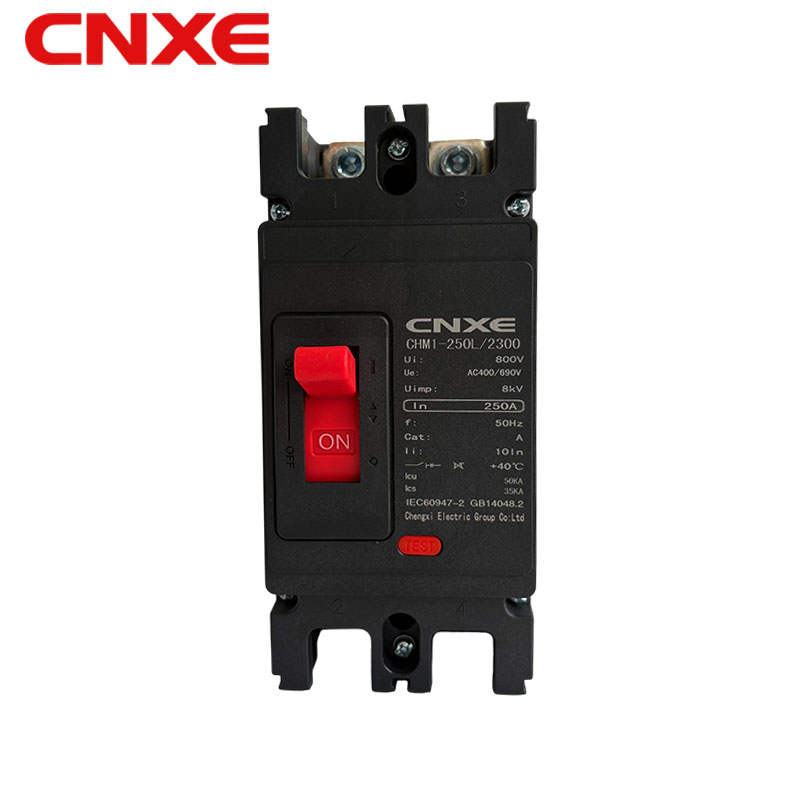 Disyuntor de caja moldeada CHM1 250L/3300 250A para circuitos de media y alta tensión