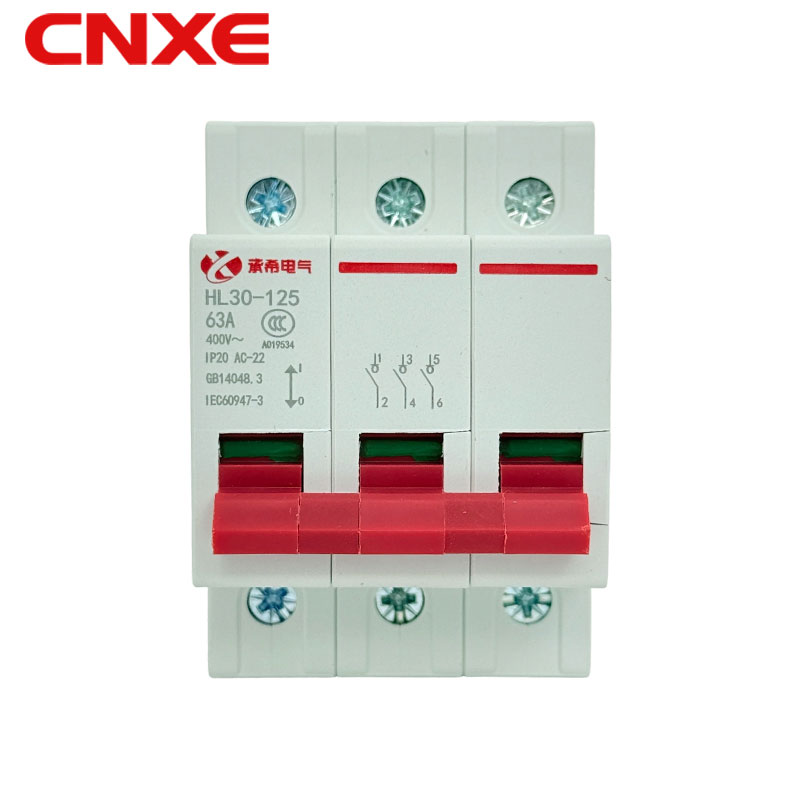 Interruptor de aislamiento pequeño, compacto, de grado industrial, serie HL30