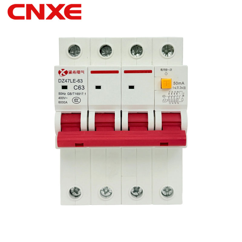 DZ47LE Mini interruptor diferencial 6A-63A 30/50mA